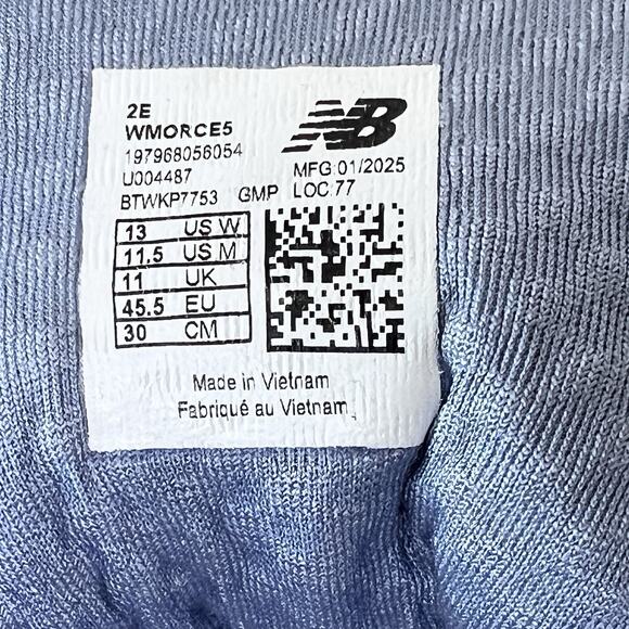 New Balance Fresh Foam X More v5 Women 13 2E Wide Running Shoes Pearl Grey Plush - Picture 4 of 16